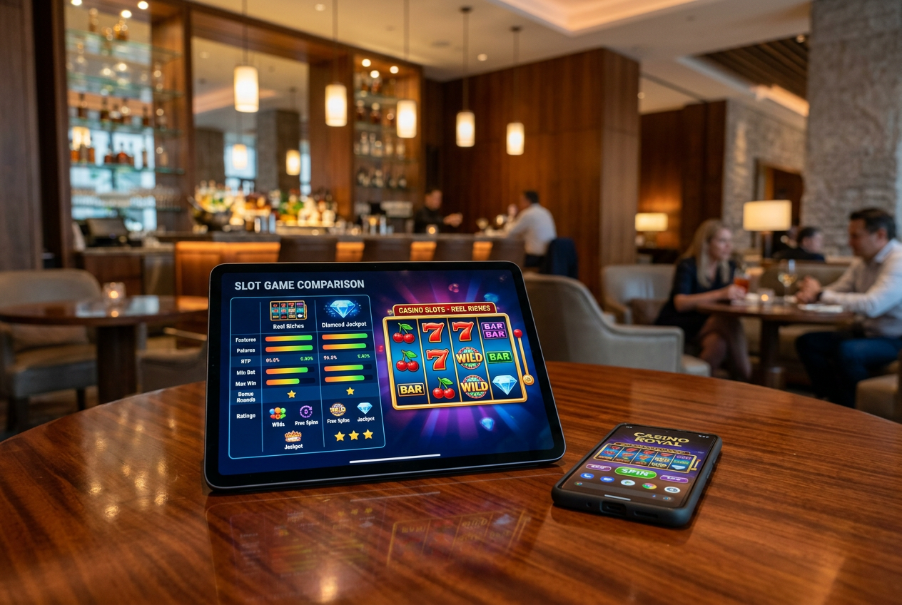 Σύγκριση online casino σε κινητό και tablet